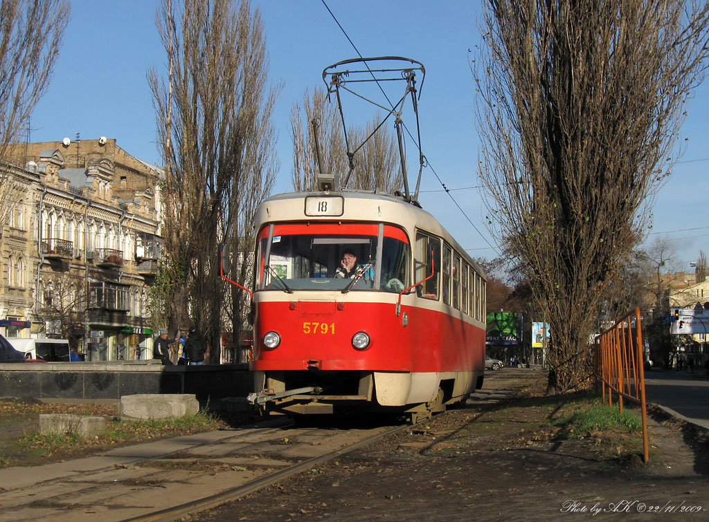 Киев, Tatra T3SU № 5791