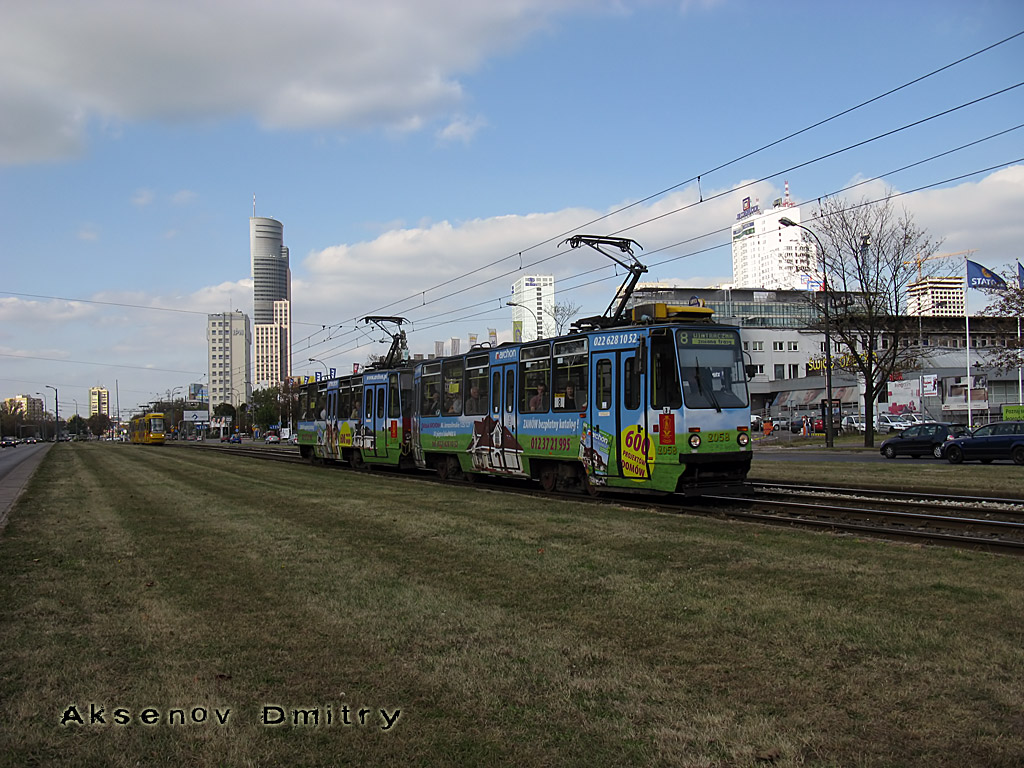 Варшава, Konstal 105N2k № 2058