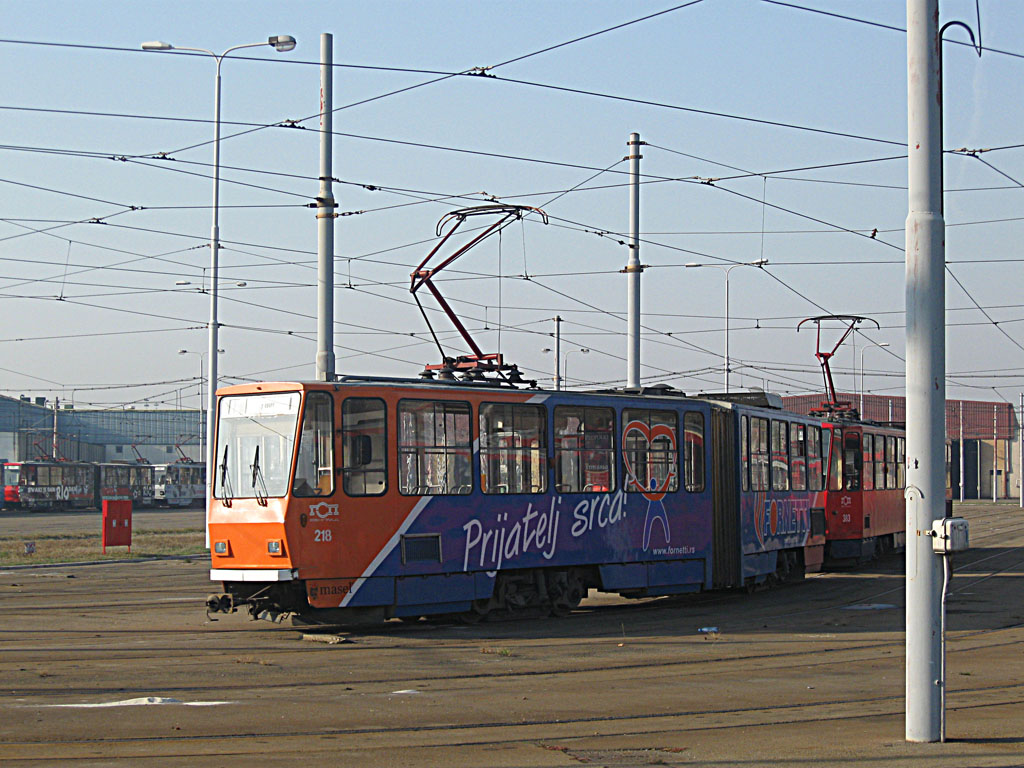 Belgrade, Tatra KT4YU № 218