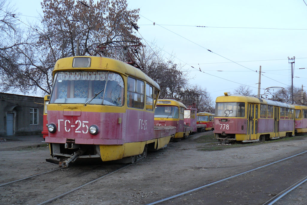 Запорожье, Tatra T3SU (двухдверная) № ГС-25; Запорожье, Tatra T3SU № 778