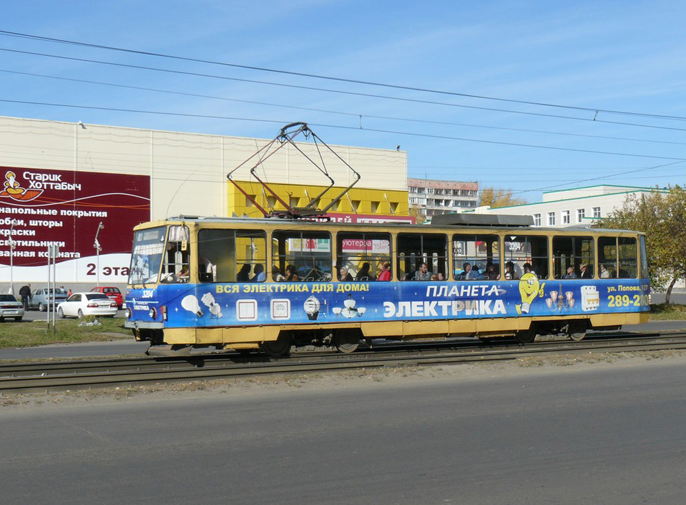 Барнаул, Tatra T6B5SU № 3204