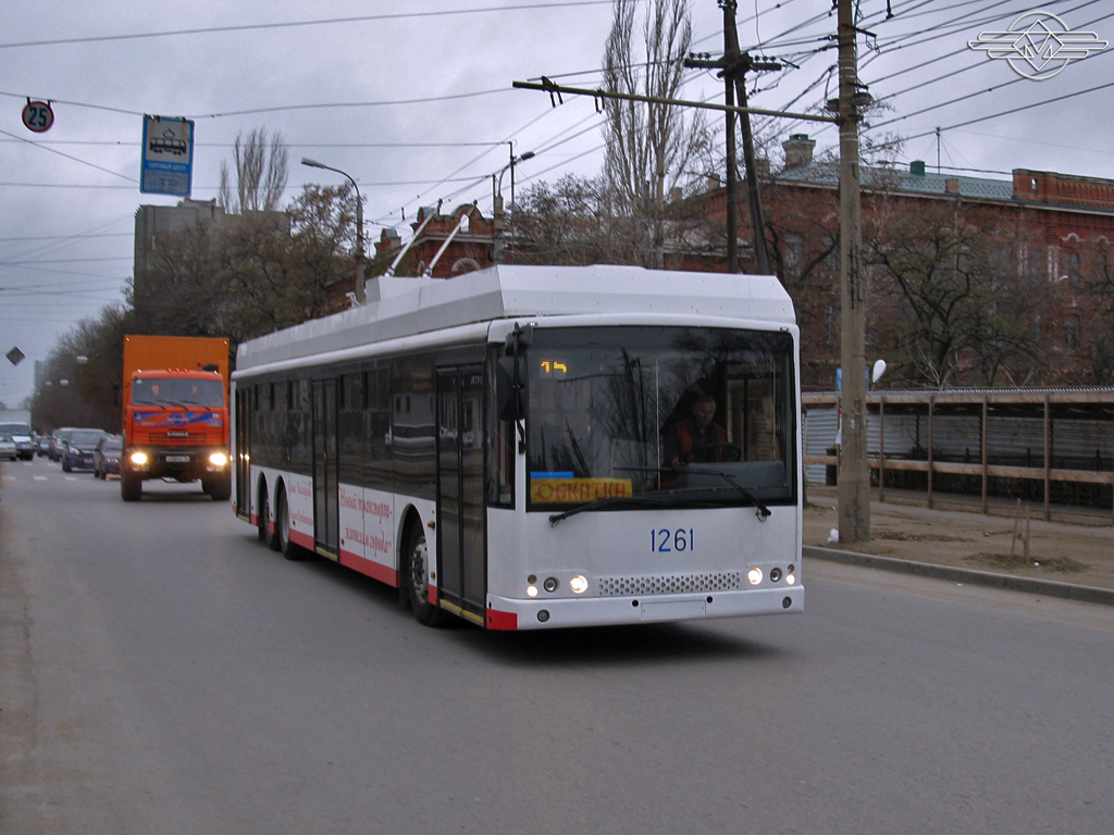 Волгоград, Волжанин-ВЭТА-6272 № 1261; Волгоград — Новые троллейбусы