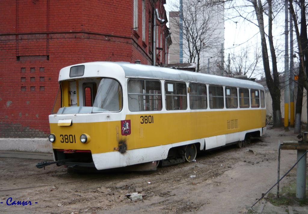 Moskwa, Tatra T3SU Nr 3801