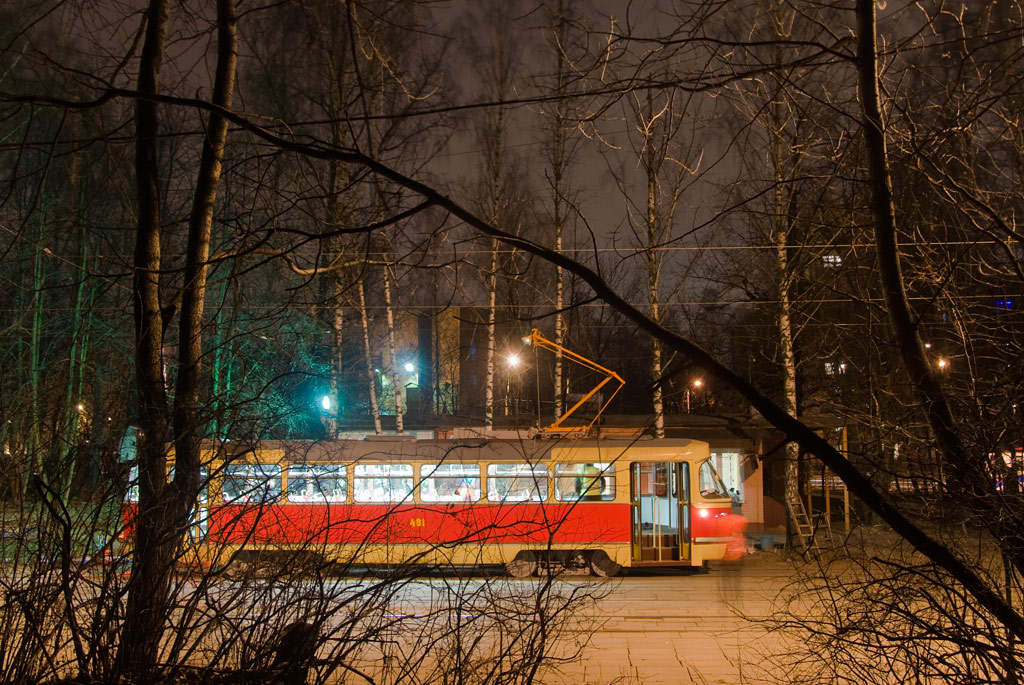 Москва, Tatra T3SU (двухдверная) № 481