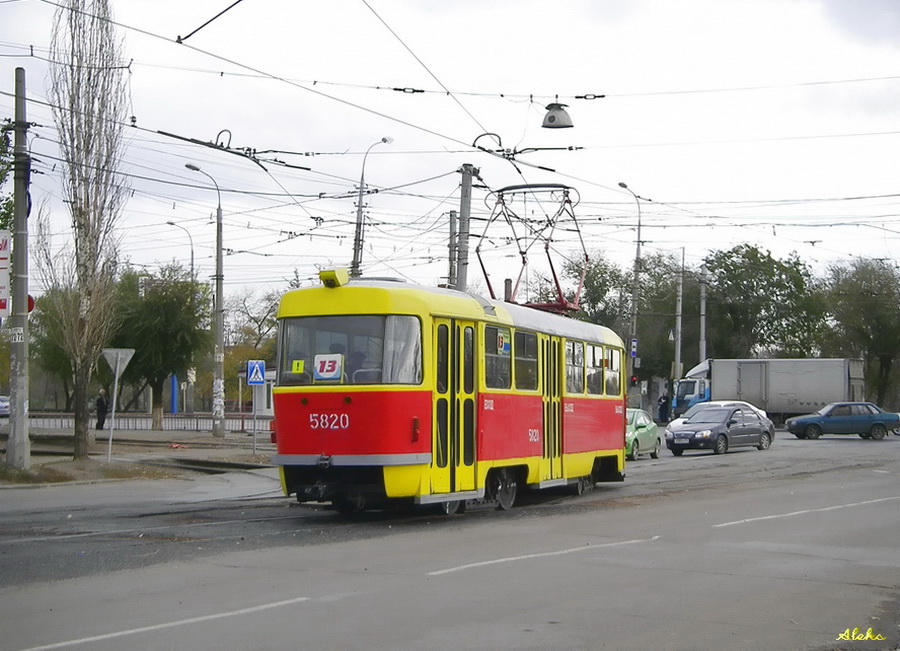 Volgograd, Tatra T3SU Nr 5820
