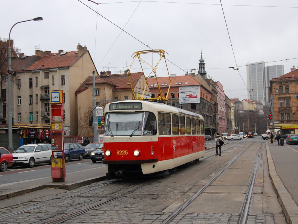 Prague, Tatra T3R.P № 8225
