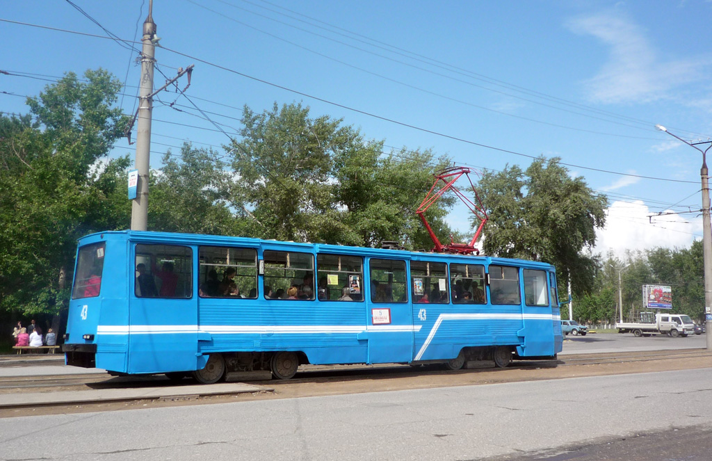 Pavlodar, 71-605 (KTM-5M3) # 43