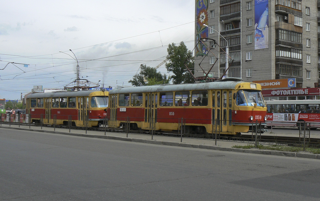 Барнаул, Tatra T3SU № 1159; Барнаул, Tatra T3SU № 1160