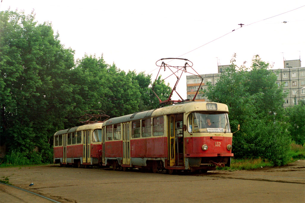 Тверь, Tatra T3SU № 132; Тверь — Тверской трамвай в начале 2000-х гг. (2002 — 2006 гг.)