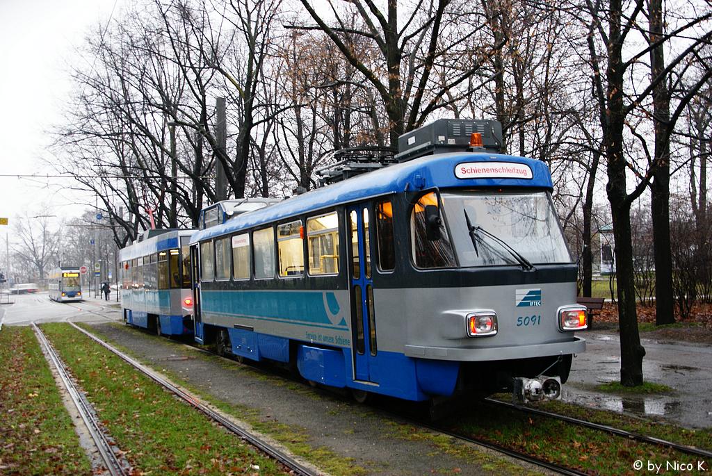 Leipzig, Tatra T4D-S / P nr. 5091