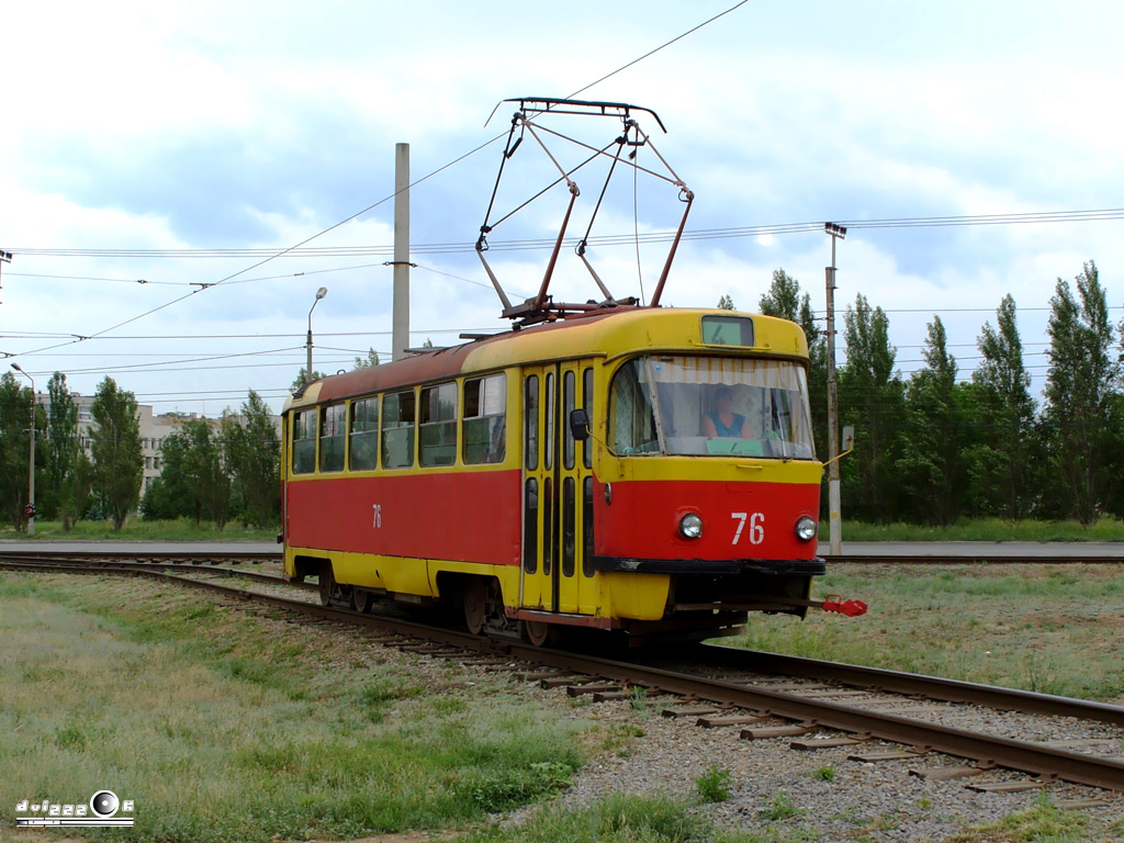 Волжский, Tatra T3SU (двухдверная) № 76