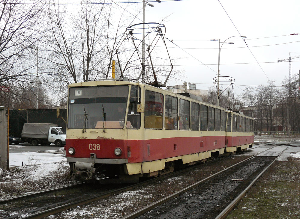 Київ, Tatra T6B5SU № 038