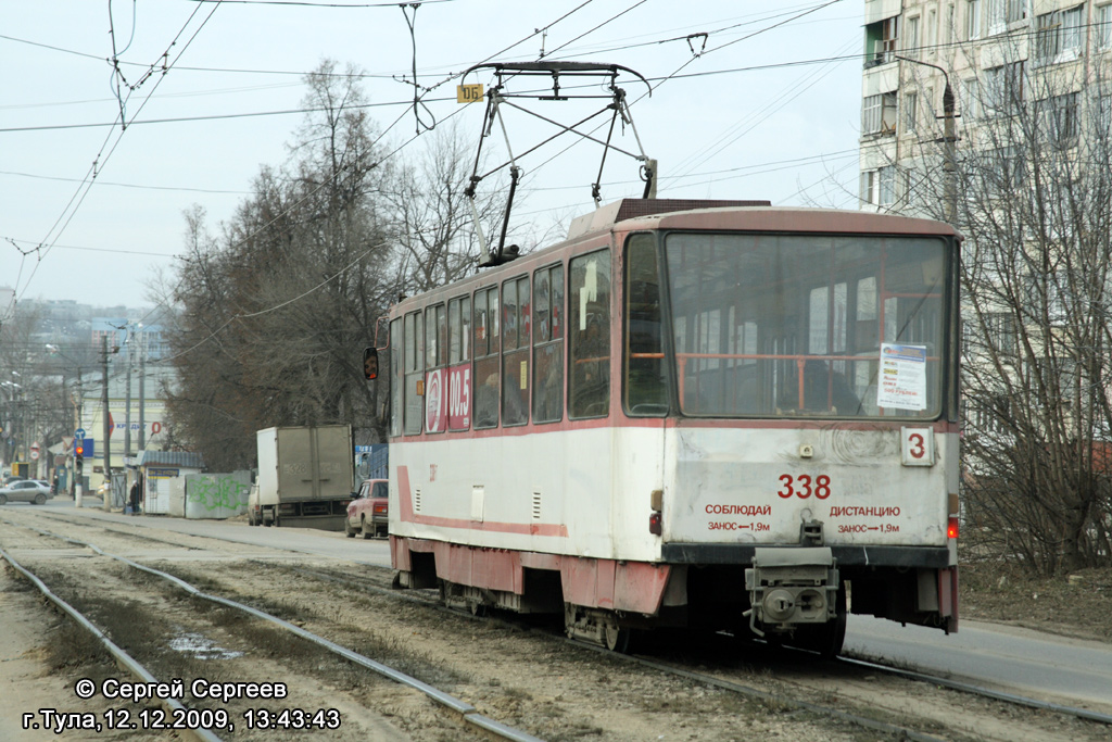 Тула, Tatra T6B5SU № 338