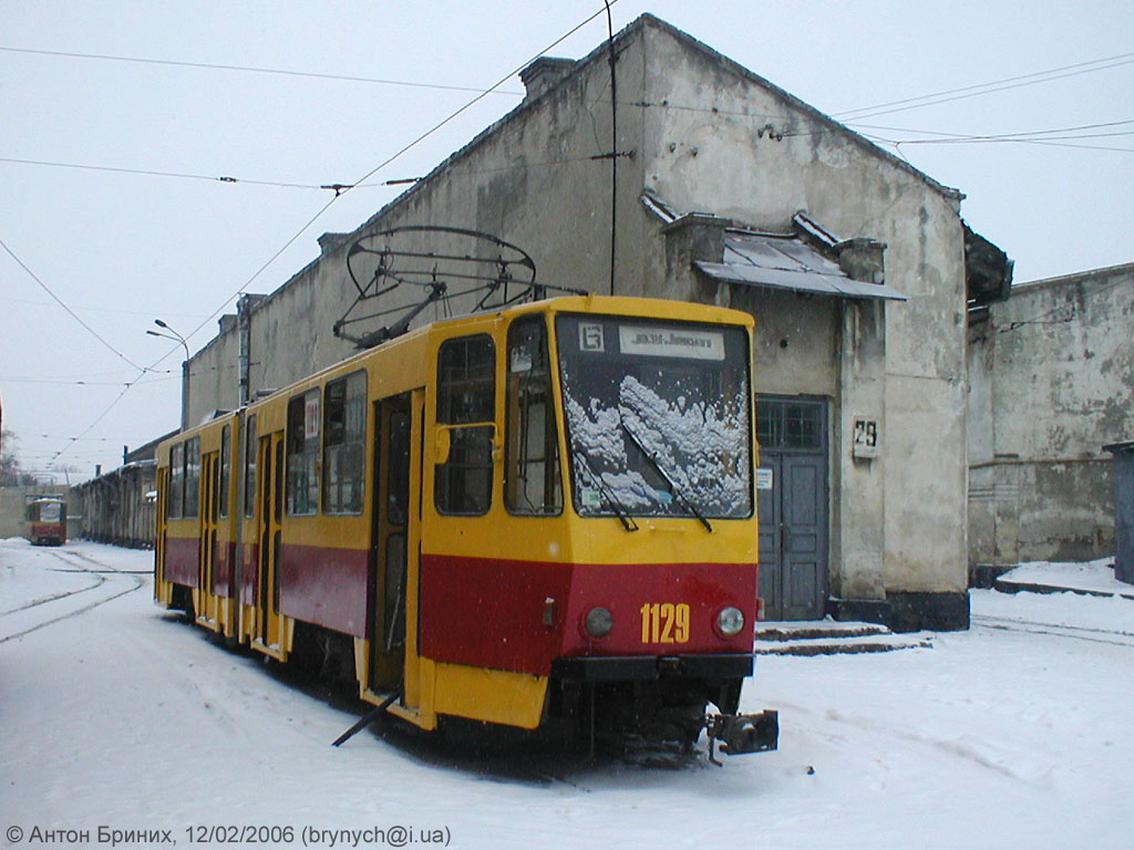Lviv, Tatra KT4SU # 1129