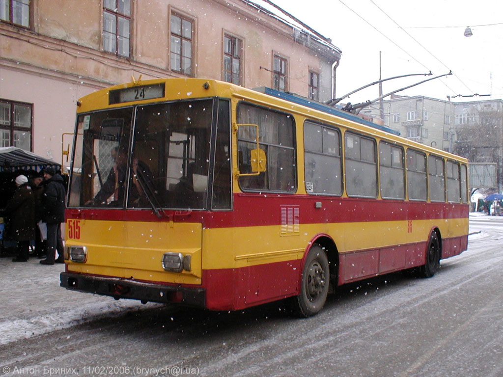 Lvov, Škoda 14Tr02/6 č. 515
