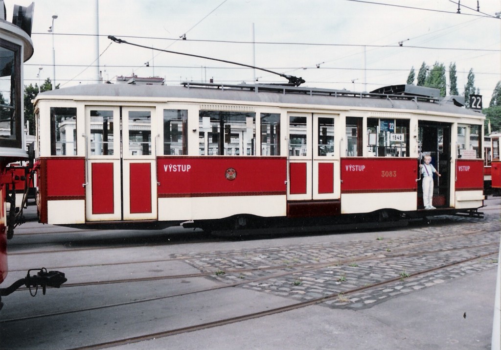 Prague, Ringhoffer/Tatra JSM № 3083; Prague — Tram depots
