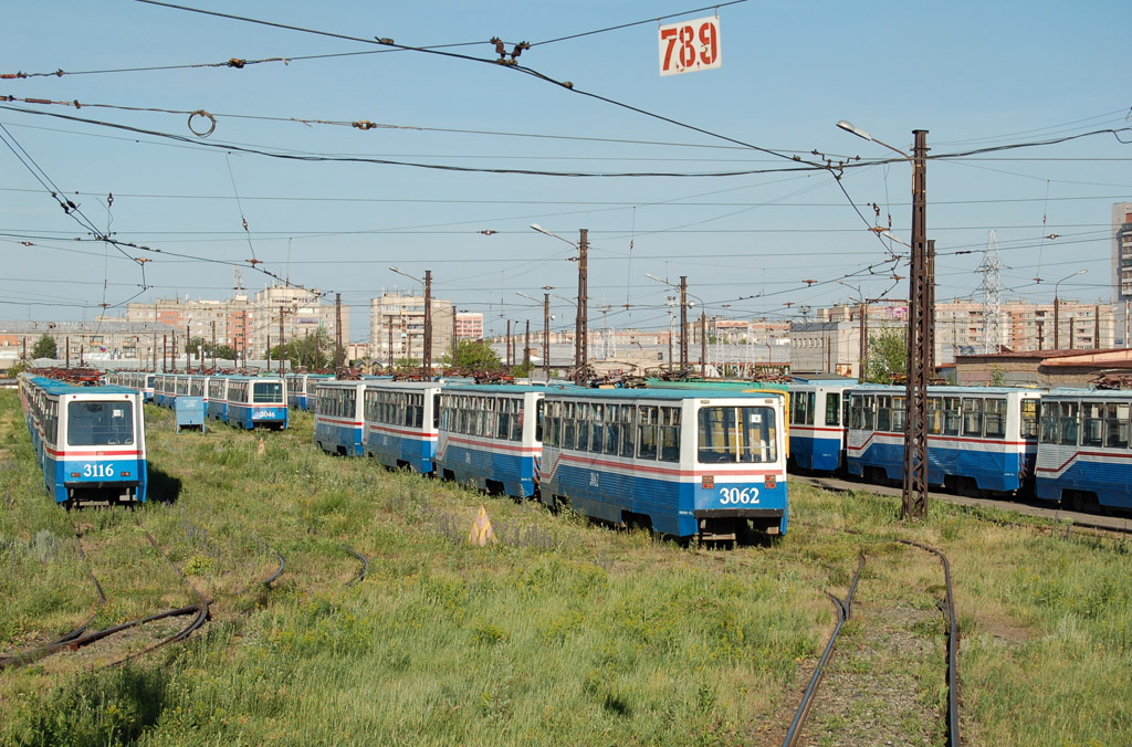 Magnitogorsk, 71-605A N°. 3062; Magnitogorsk — Tram depot # 3