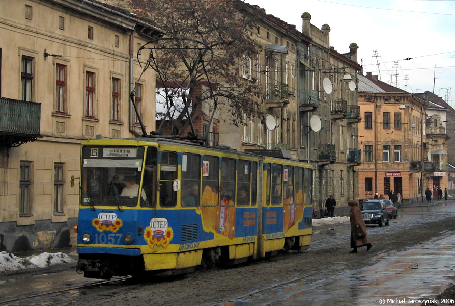 Львов, Tatra KT4SU № 1057