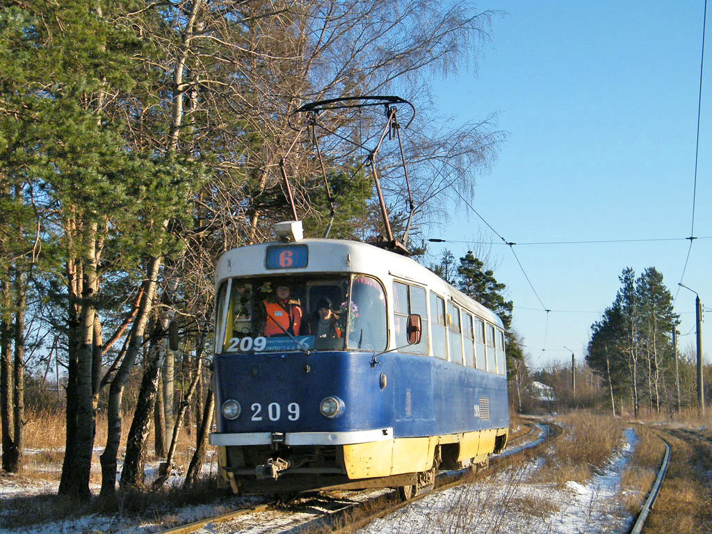 Tver, Tatra T3SU N°. 209; Tver — Streetcar lines: Zavolzhsky District (line to Staraya Konstantinovka)