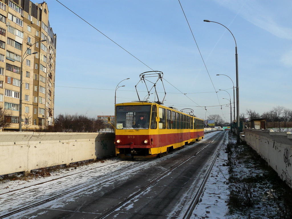 Киев, Tatra T6B5SU № 313