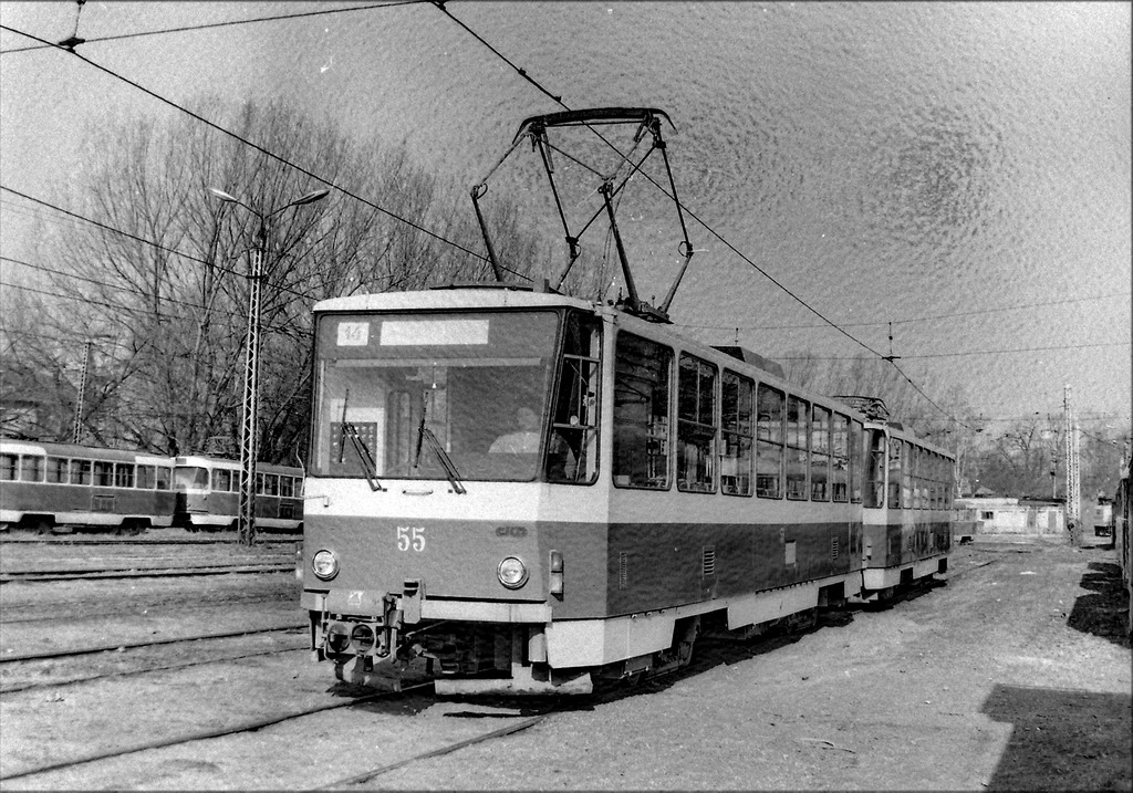 Тула, Tatra T6B5SU № 55; Тула — Старые фотографии