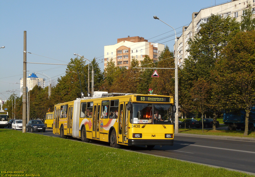 Мінск, БКМ 213 № 3430