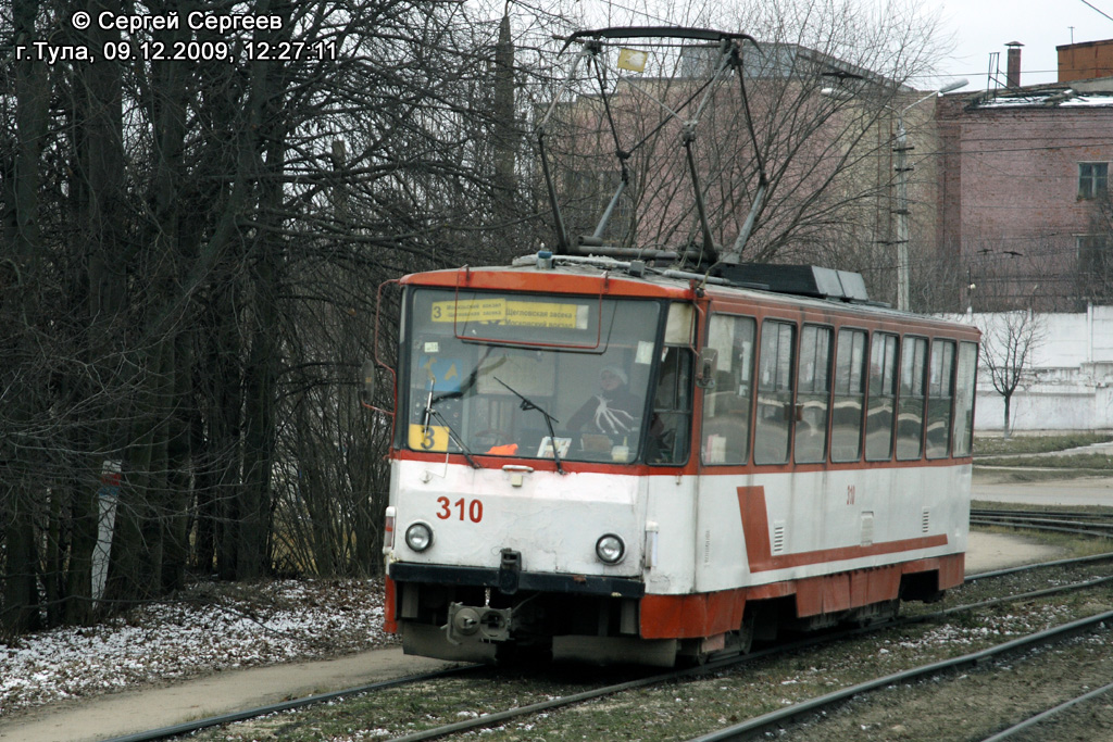Tula, Tatra T6B5SU № 310