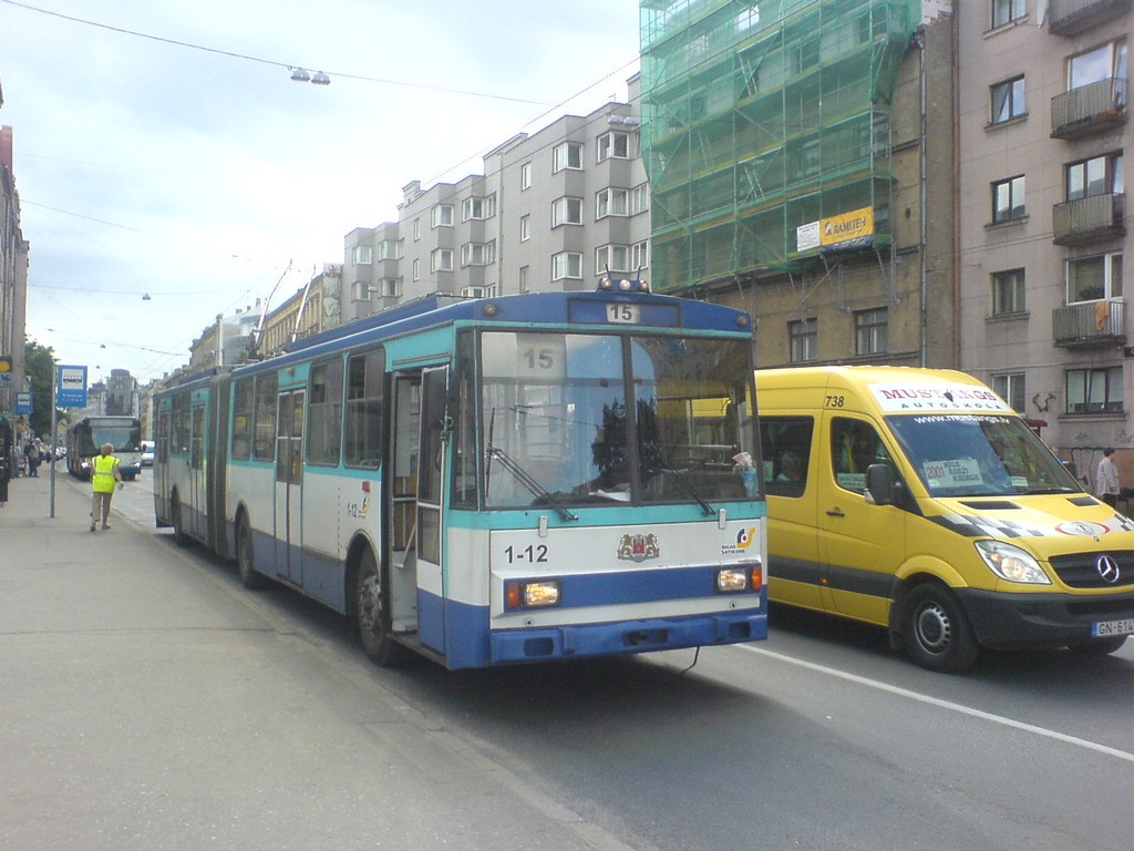 Riga, Škoda 15Tr02/6 N°. 1-12