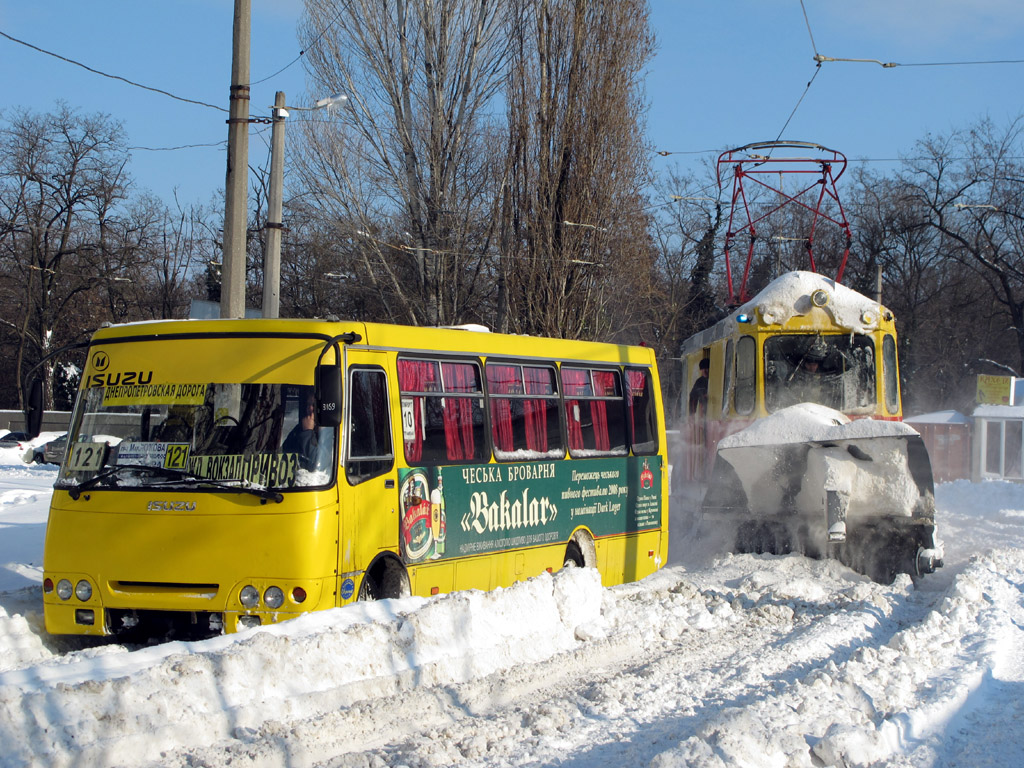 Одесса, ГС-4 (КРТТЗ) № 18; Одесса — 15.12.2009 — Снегопад и его последствия