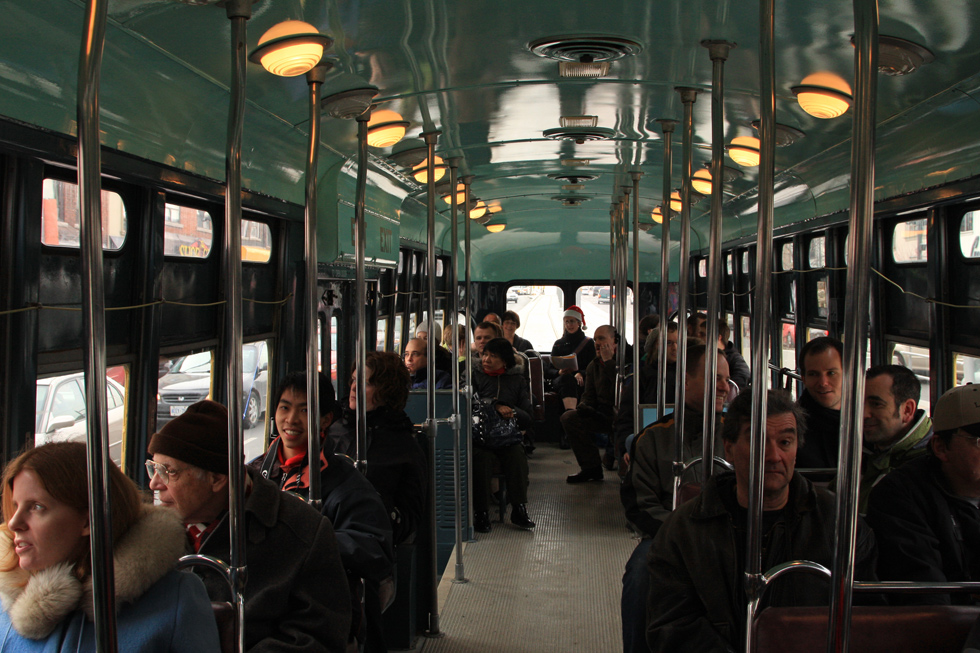 Toronto — Public opening at St. Clair Avenue: Free Vintage Streetcar Ride