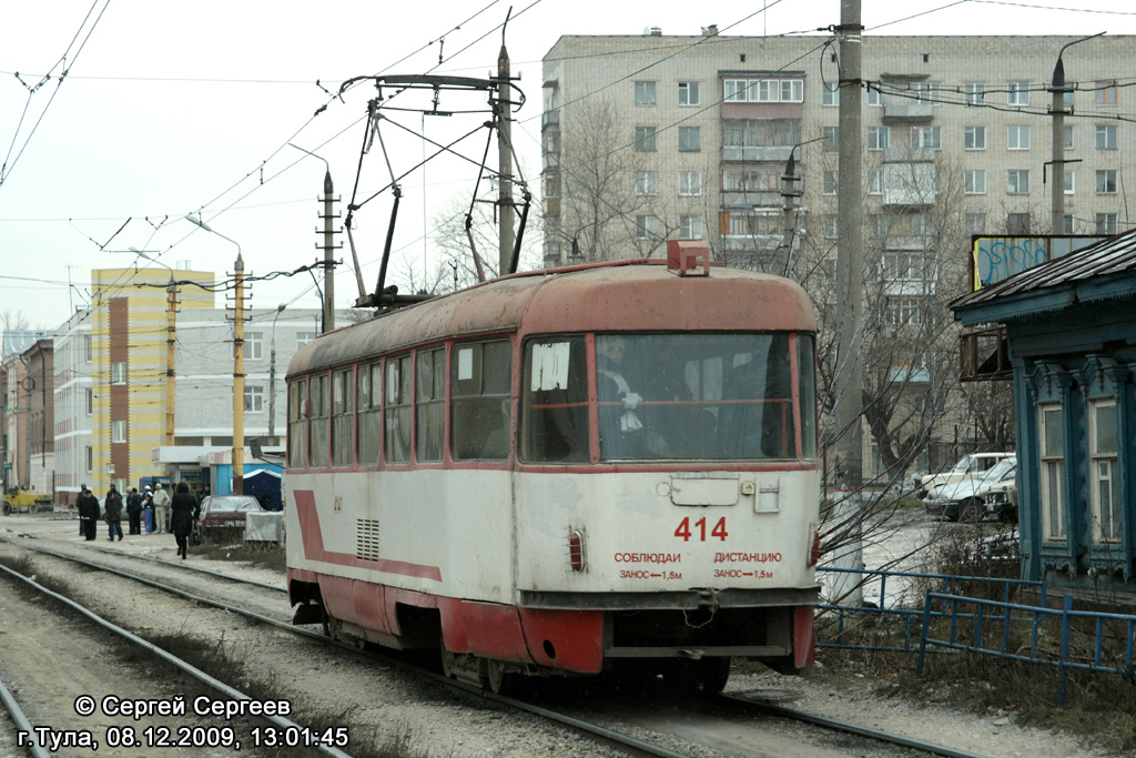 Тула, Tatra T3SU № 414