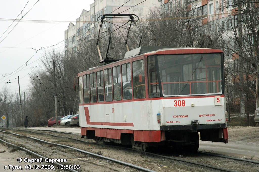 Toula, Tatra T6B5SU N°. 308