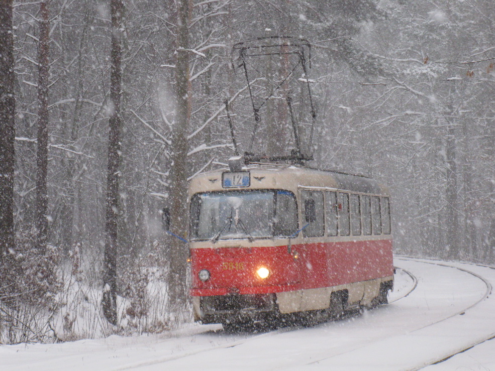 Киев, Tatra T3SU № 5818; Киев — Трамвайные линии: Подольская сеть — север