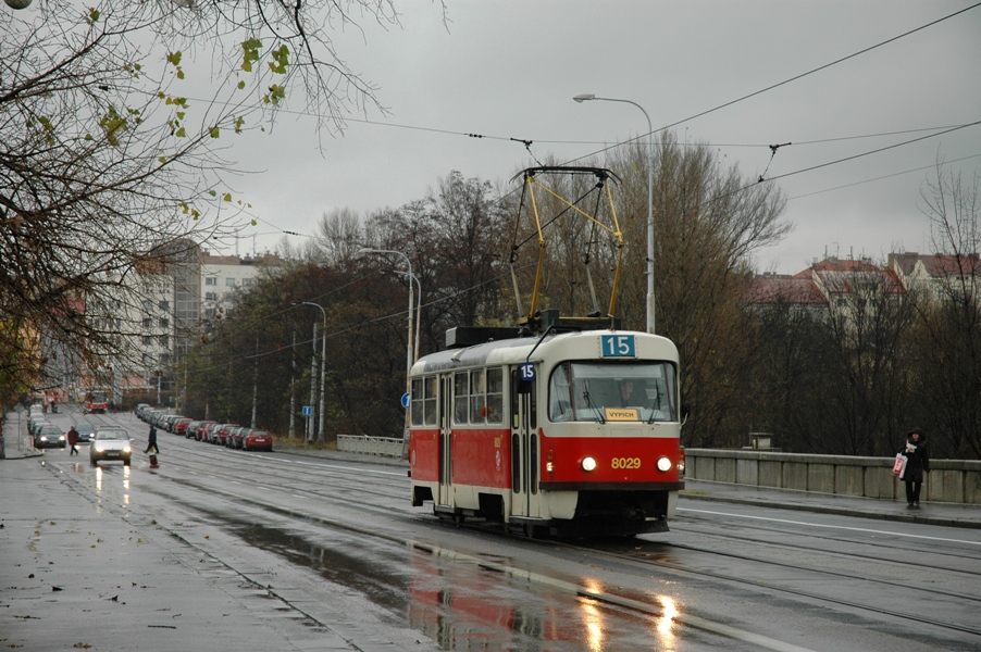Прага, Tatra T3M № 8029