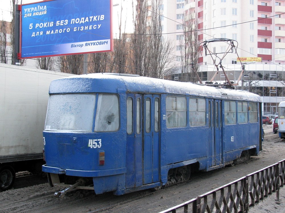 Харьков, Tatra T3SU № 453