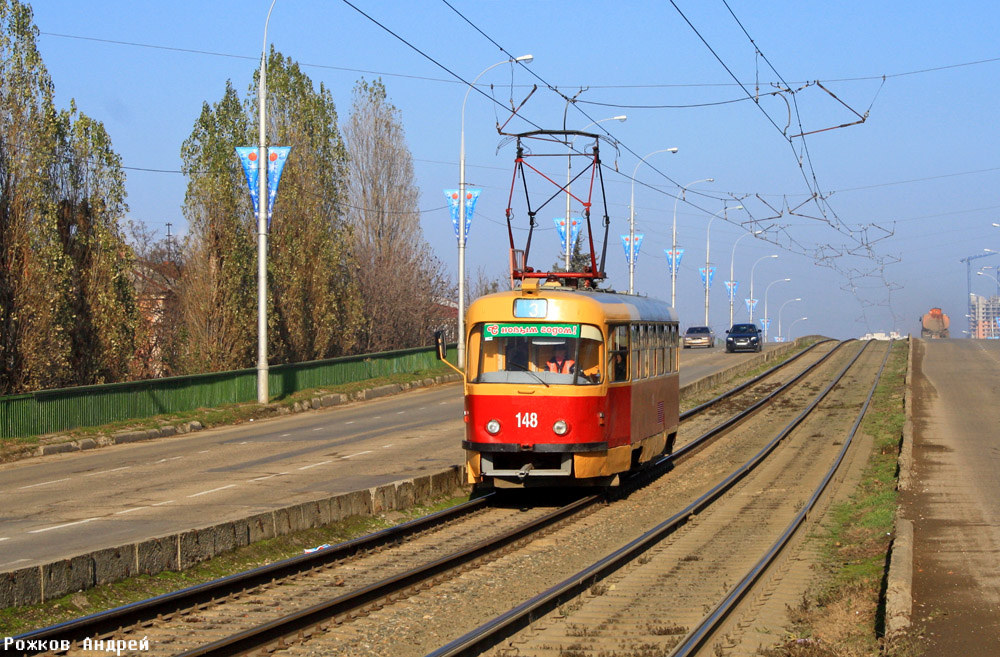 Краснодар, Tatra T3SU № 148