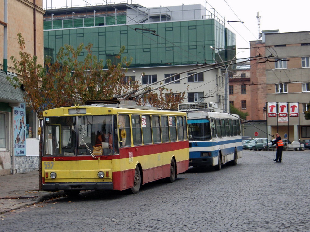 Lviv, Škoda 14Tr89/6 № 552
