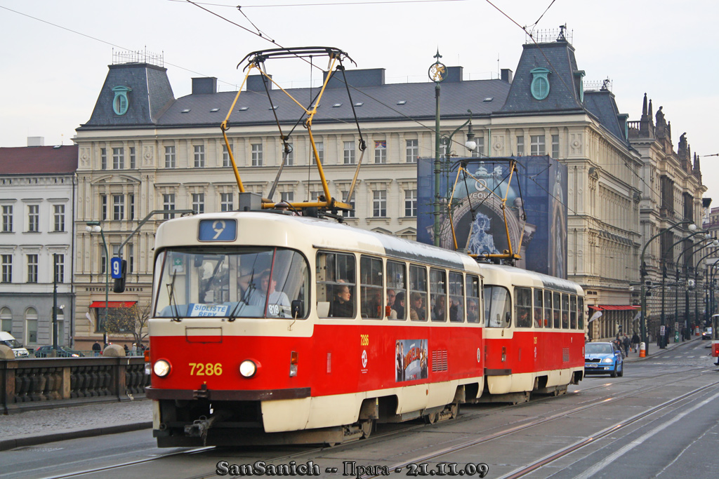 Прага, Tatra T3SUCS № 7286