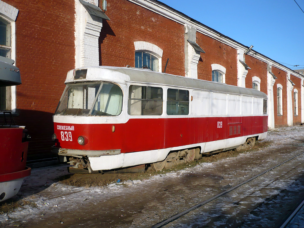 Samara, Tatra T3SU (2-door) № 839