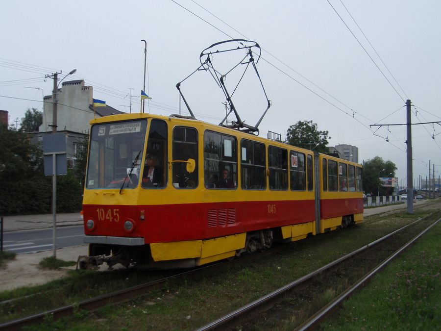 Lviv, Tatra KT4SU # 1045