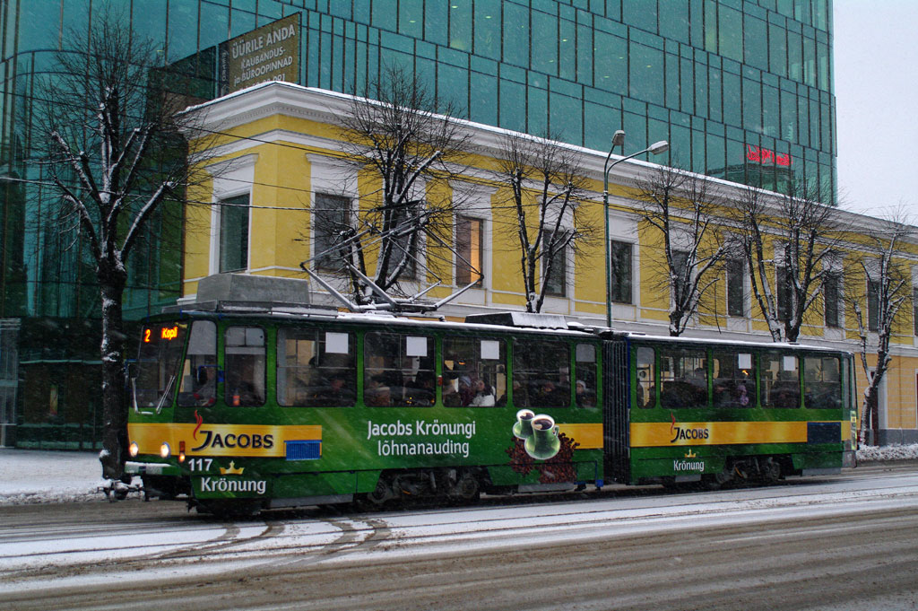 Tallinn, Tatra KT4SU № 117