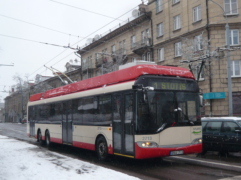 Vilnius, Solaris Trollino II 15 AC № 2713