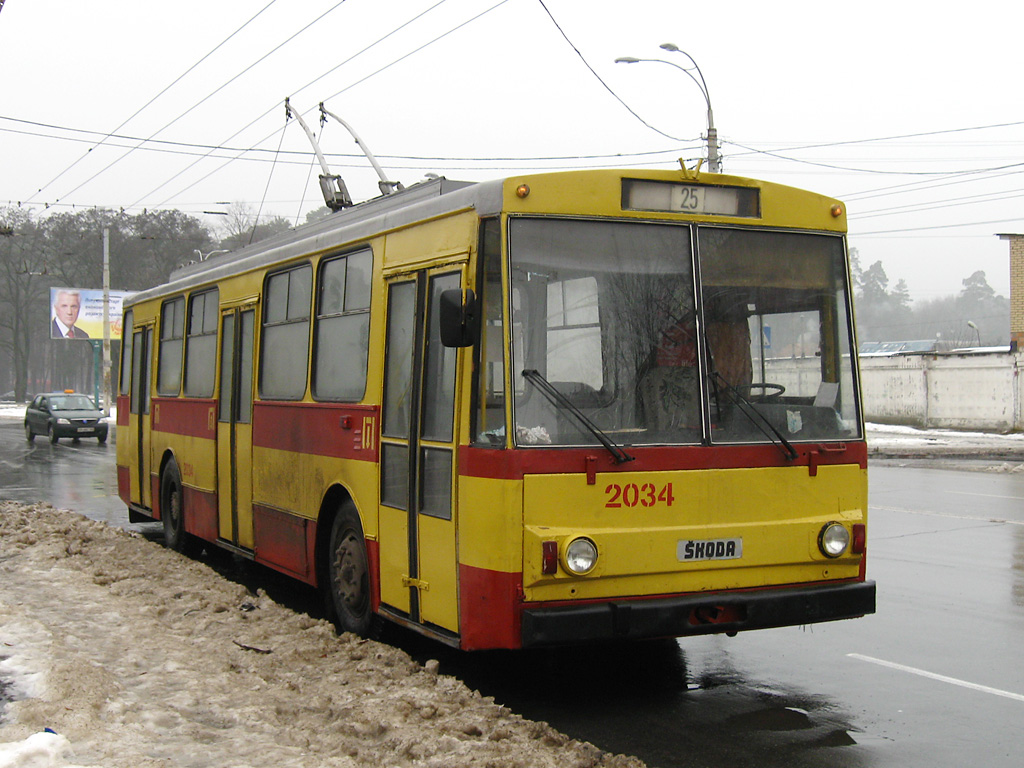 Киев, Škoda 14Tr89/6 № 2034