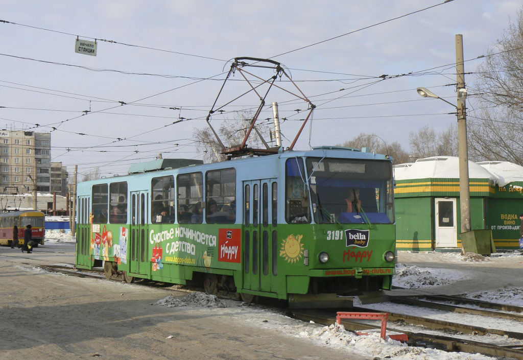 Барнаул, Tatra T6B5SU № 3191