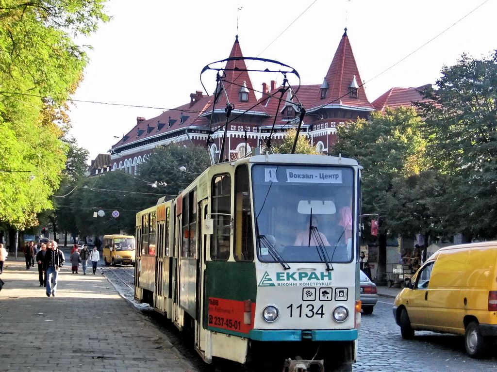 Lviv, Tatra KT4SU # 1134