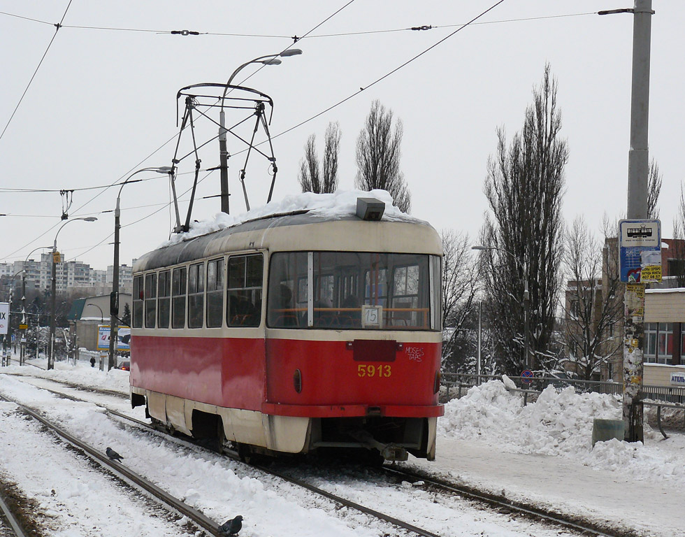 Kyiv, Tatra T3SU № 5913