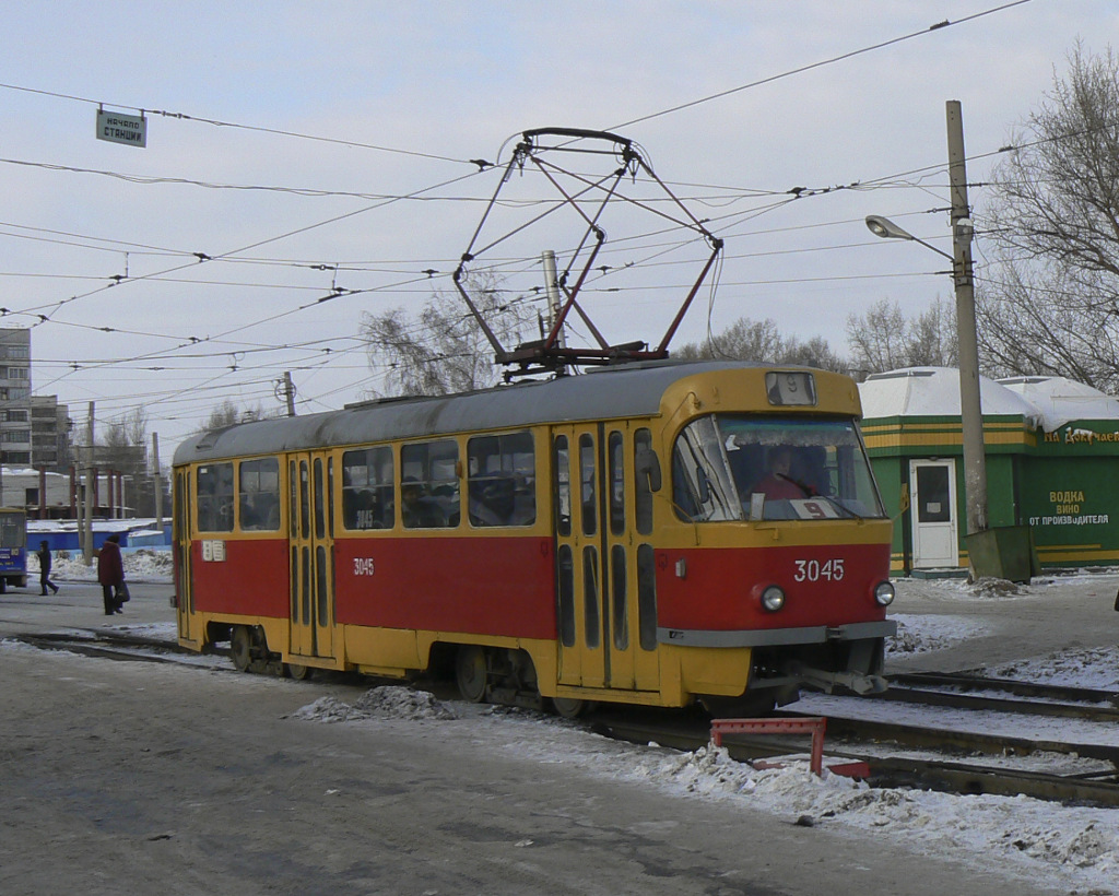 Barnaul, Tatra T3SU Nr 3045
