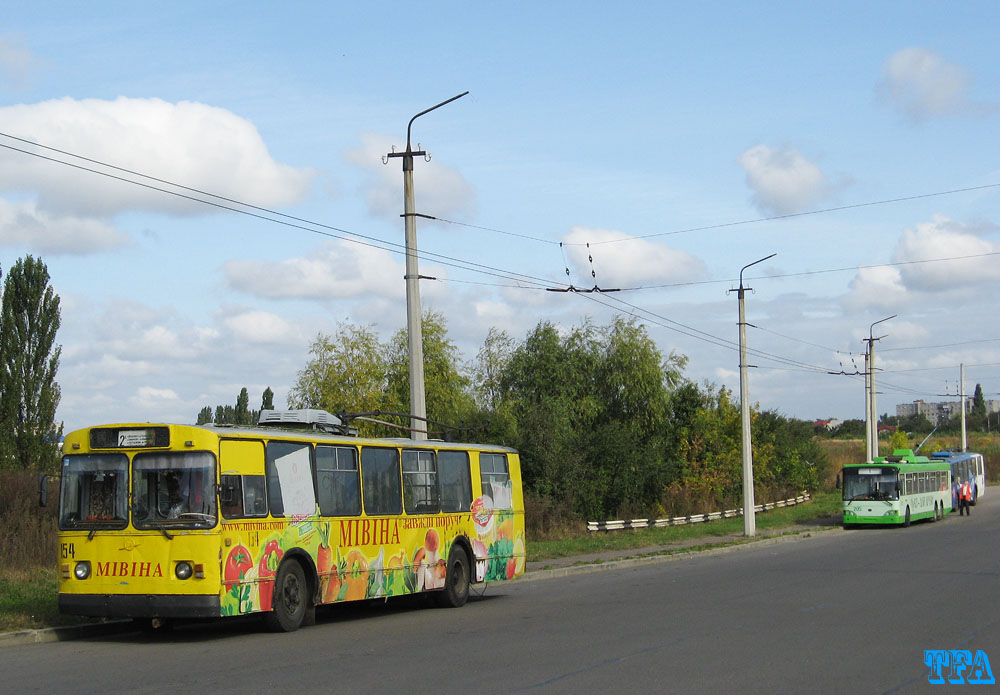 Луцк, ЗиУ-682В [В00] № 154; Луцк — Конечные станции