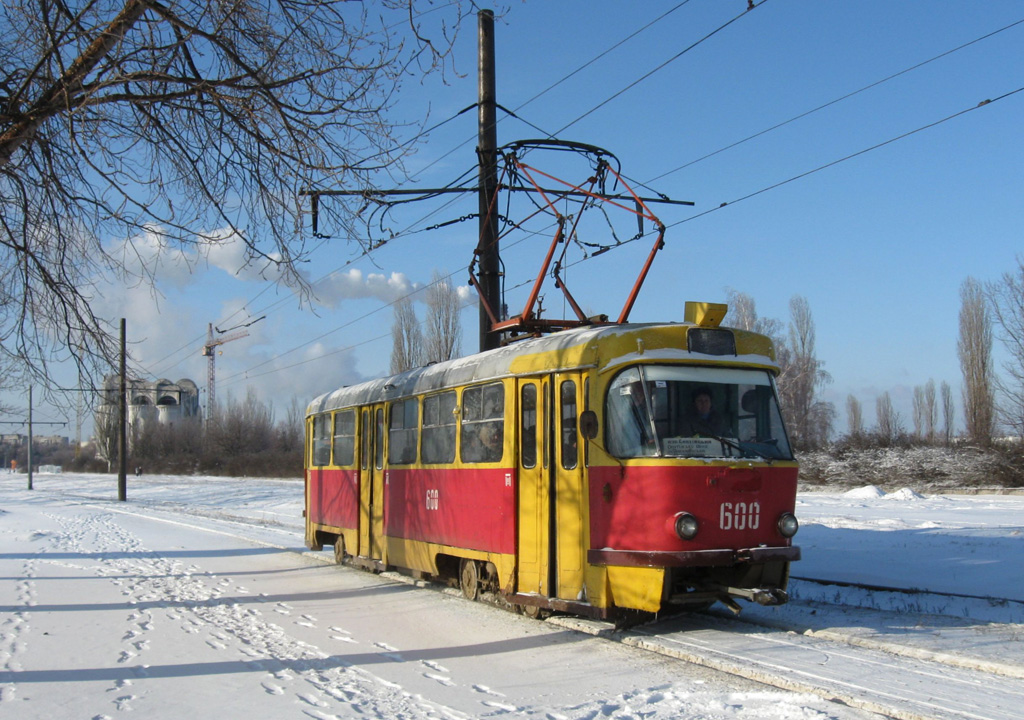 Харьков, Tatra T3SU № 600