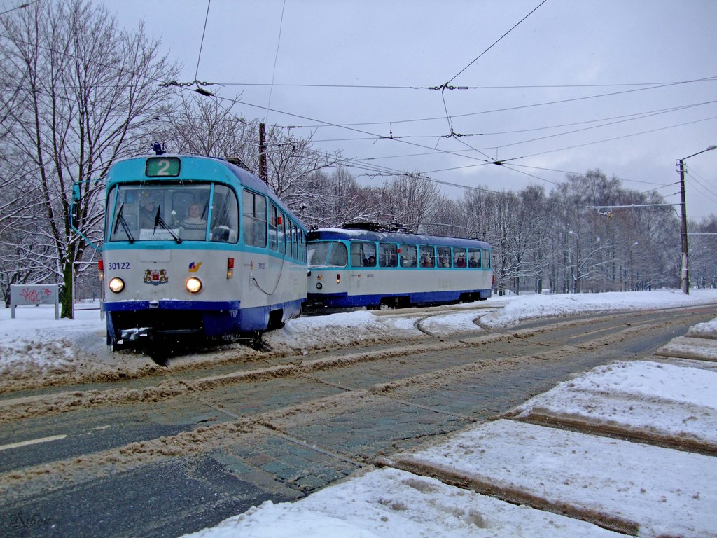 Riga, Tatra T3A č. 30122